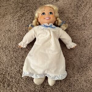 Northern Toilet Tissue Doll Blonde Hair Pigtails Freckles Nightgown Vintage 1990